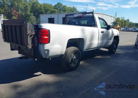 2016 Chevrolet Silverado 2500Hd Wt from USA, damaged, VIN 1GC0CUEG5GZ253258